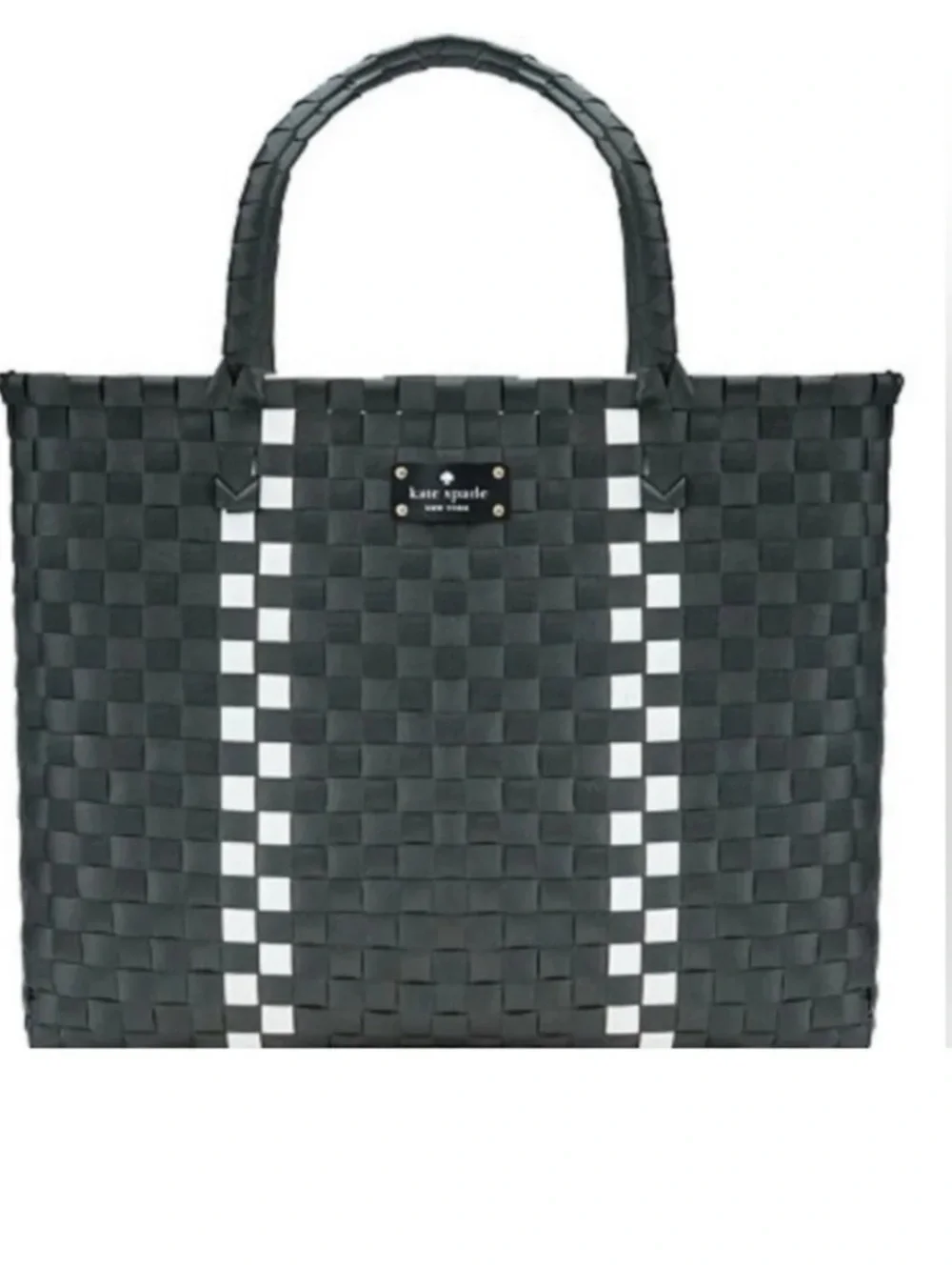 KATE SPADE BASKET WEAVE TOTE